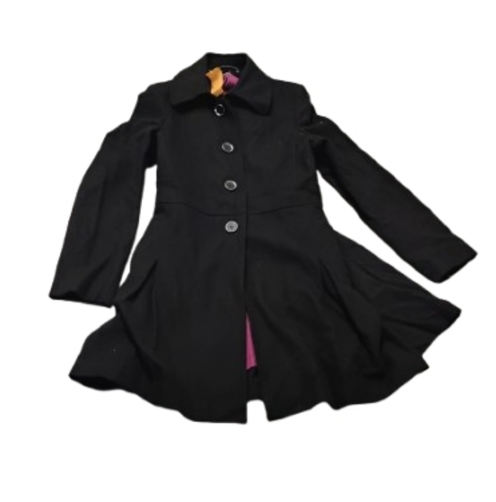 NWT Deadstock 2000s Via Spiga Flare Bottom Wool Coat
